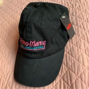 Stranger Things Netflix Strapback Hat Cap Black Embroidered - Rink-o-mania